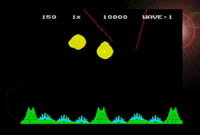 Missile Command 3D, capture d'écran